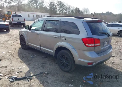2019 Dodge Journey Se из США, поврежденный, VIN 3C4PDCBB4KT789617
